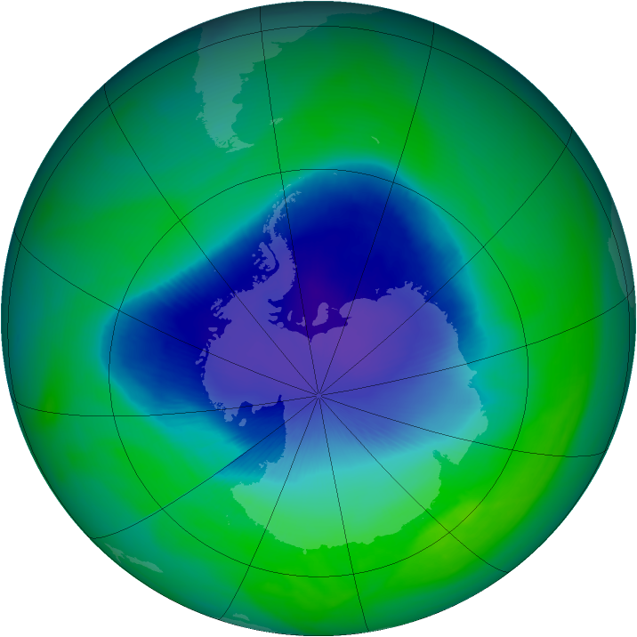 Ozone Map 2007-11-20